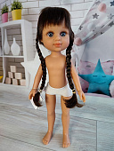 Кукла Berjuan My Girl 2885 голышка с косичками, 35 см